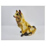 Chalkware Dog Bank Figurine