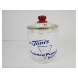 Tom's Roasted Peanuts Jar