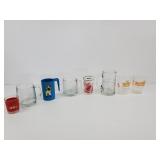 Snow White , Coca-cola, McDonald's glasses