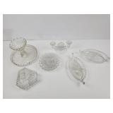 Fostoria Bowls, plates, serving trays