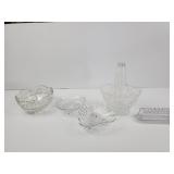 Fostoria Basket, Bowls, Butter Dish