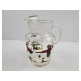 Atlas Hull pheasant pitcher  9" h