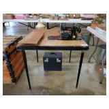 Singer 221 Featherweight Machine & Singer Table