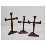 Railroad Spike Crosses