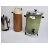 2 Coffee Pots & Pot Pump