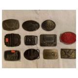 11 belt buckles