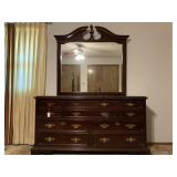 10-drawer dresser with mirror