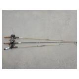 3 - Daiwa & Zebco Fishing Poles