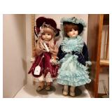 2 Dolls - 21" tall