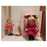 3 Vintage dolls