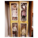 4 Effanbee Four Season Dolls 4 Effanbee Four Season Dolls