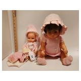 2 vintage dolls 2 vintage dolls