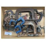 Assorted Size C-Clamps Assorted Size C-Clamps