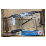 Coping Saws, Vintage Draw Knife Coping Saws, Vintage Draw Knife
