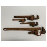 4 - Craftsman & Truecraft Pipe Wrenches