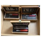 3 - Boxes of X-Acto Knives 3 - Boxes of X-Acto Knives