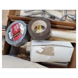 Assorted Tape & PVC Pipe