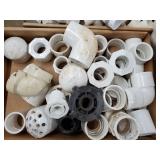 PVC Elbow, Angle, & Cap Fittings