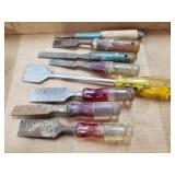 Misc. wood chisels Misc. wood chisels