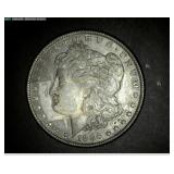 1886 No Mark Morgan Silver Dollar