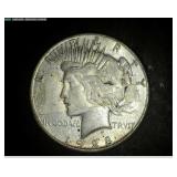 1923 - S Peace Silver Dollar