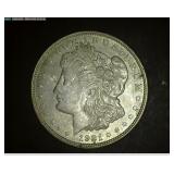 1921 No Mark Morgan Silver Dollar