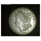 1921 - S Morgan Silver Dollar