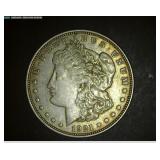 1921 No Mark Morgan Silver Dollar