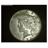 1923 - D Peace Silver Dollar