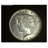 1922 No Mark Peace Silver Dollar