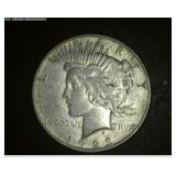 1923 - D Peace Silver Dollar