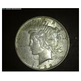 1922 - D Peace Silver Dollar