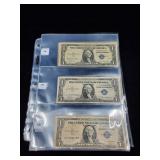 24 - $1 Silver Certificates