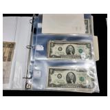 $2 Dollar Bills & Shuttle Memorabilia