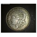 1921 No Mark Morgan Silver Dollar