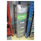 1X, 6-DRAWER PORTABLE ORGANIZER W/ CONTENTS