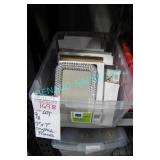 LOT, 9X 5" X 7" CRYSTAL FRAMES