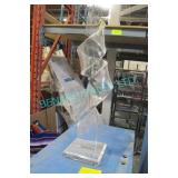 LOT, 16 PCS, 23" H ACRYLIC CENTERPIECES