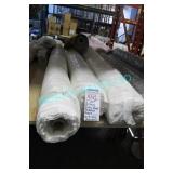 LOT, 3X ROLLS IVORY JEWEL TEXTURED FABRIC
