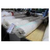 LOT, 3X ROLLS IVORY JEWEL TEXTURED FABRIC
