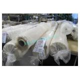 LOT, 4X IVORY STRIPE FABRIC (TOTAL 75M)