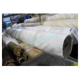 LOT, 2X, ROLLS CRYSTAL DAMASK FABRICS, APRX 2X 35M