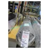 1X, ROLL OF BLACK PLATINUM FABRIC (35M)