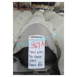 1X, NEW 67M NU STONE SATIN FABRIC ROLL