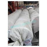 1X, NEW 77M NU STONE SATIN FABRIC ROLL