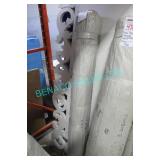 1X, NEW 49M EVENING MAUVE SATIN FABRIC ROLL