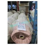1X, NEW 52M BLUSH SATIN FABRIC ROLL