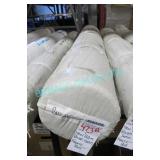 1X, NEW 82M BLUSH SATIN FABRIC ROLL