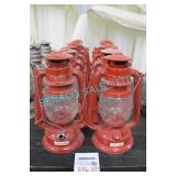 5X, 12" TALL HURRICANE LANTERNS