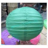 LOT, 2 BOXES OF 4 COLOUR ASST LRG CHINESE LANTERNS